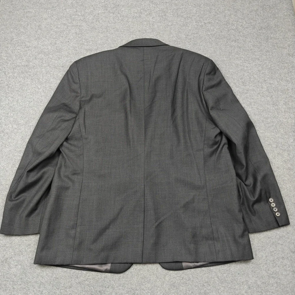 Lauren Ralph Lauren Suit Jacket Mens 48 Gray Two Button Classic Fit Indonesia